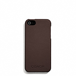 COACH F66017 Camden Leather Molded Iphone 5 Case MAHOGANY