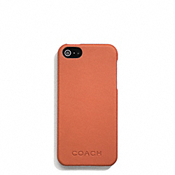COACH F66017 Camden Leather Molded Iphone 5 Case ORANGE