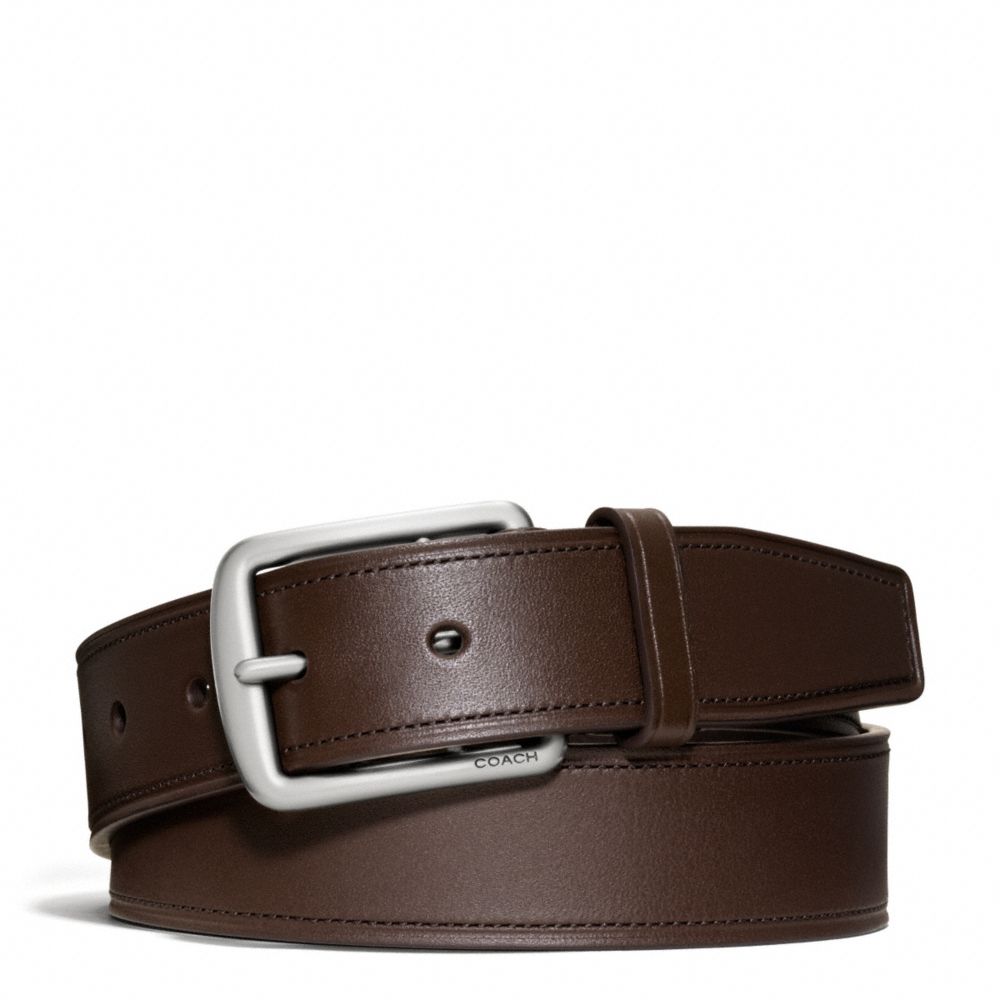 COACH HAMPTONS SMOOTH LEATHER BELT - ONE COLOR - F66101