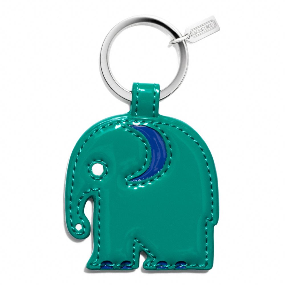 COACH ELEPHANT MOTIF KEY RING -  - f66279