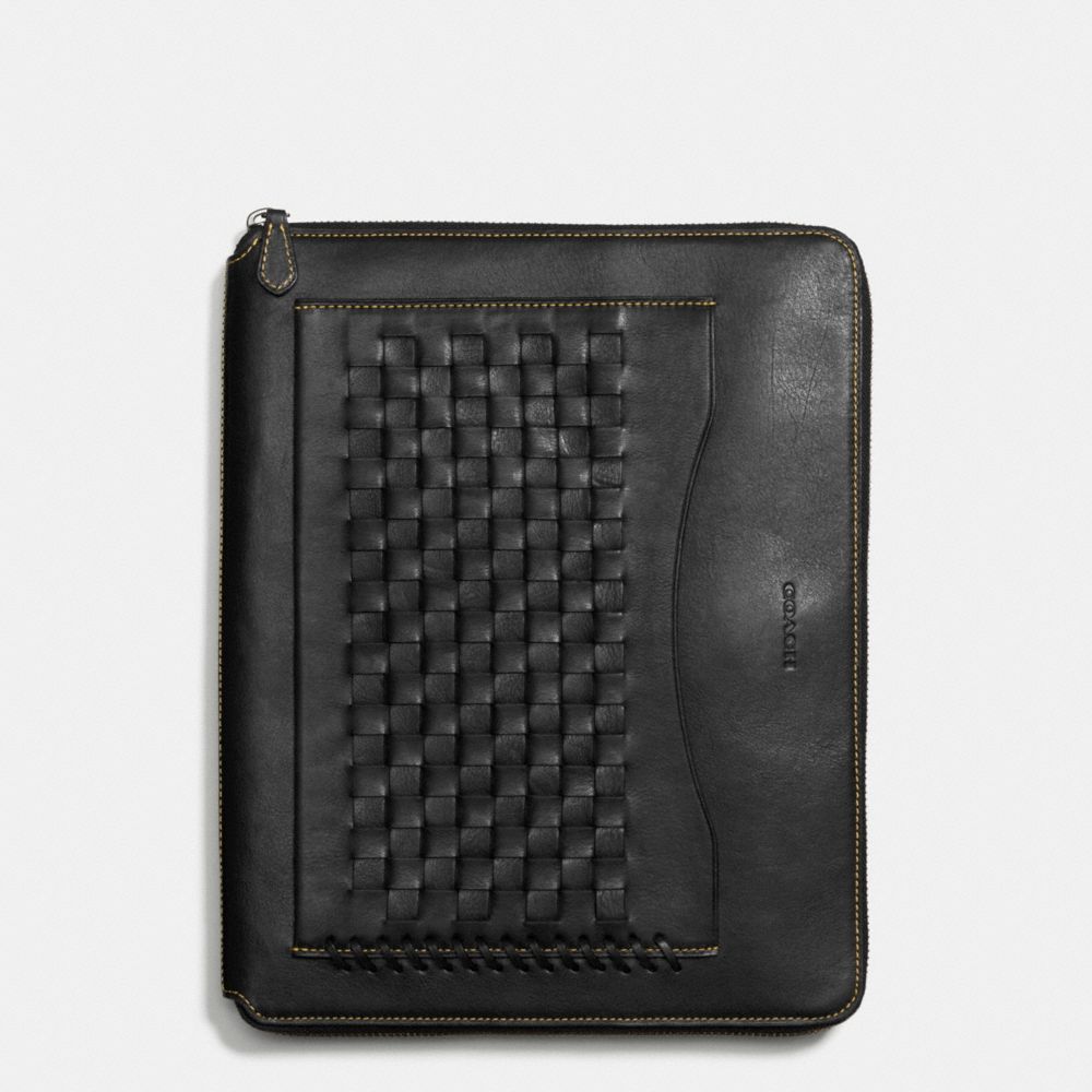 RIP AND REPAIR TECH CASE IN SPORT CALF LEATHER - f66287 - BLACK