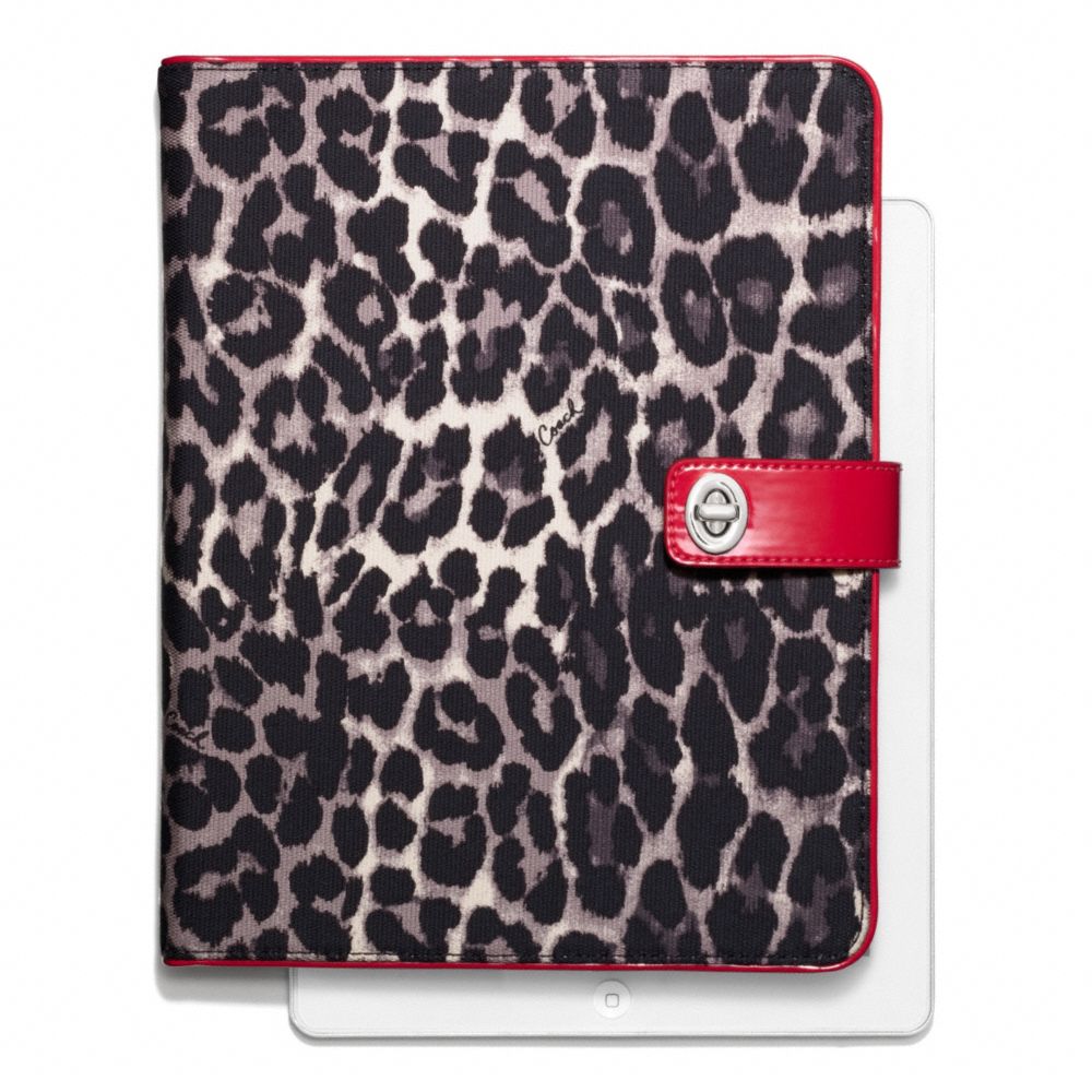 PARK OCELOT PRINT TURNLOCK IPAD CASE - f66479 - F66479SVM2