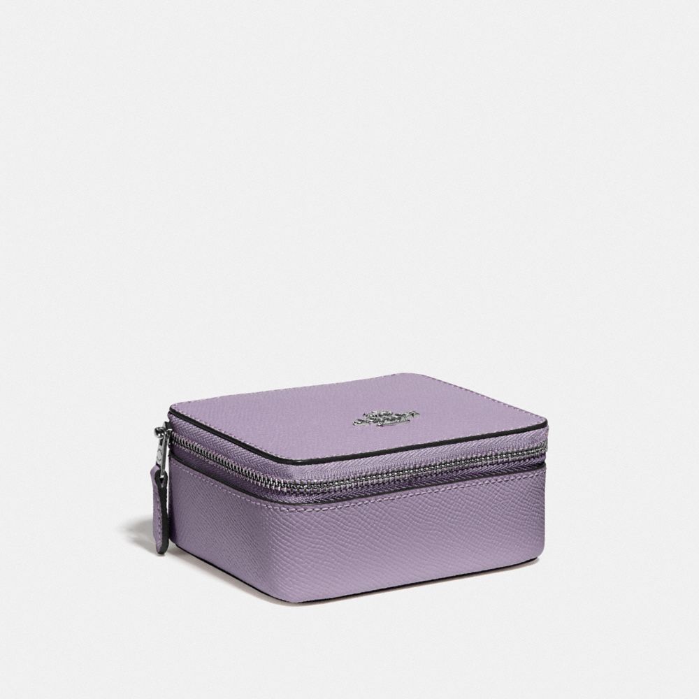 JEWELRY BOX - F66502 - LILAC/SILVER