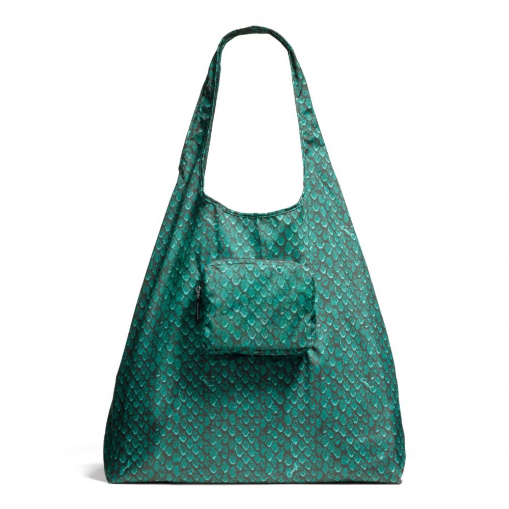 COACH TAYLOR SNAKE PRINT FOLDING TOTE - ONE COLOR - F66596