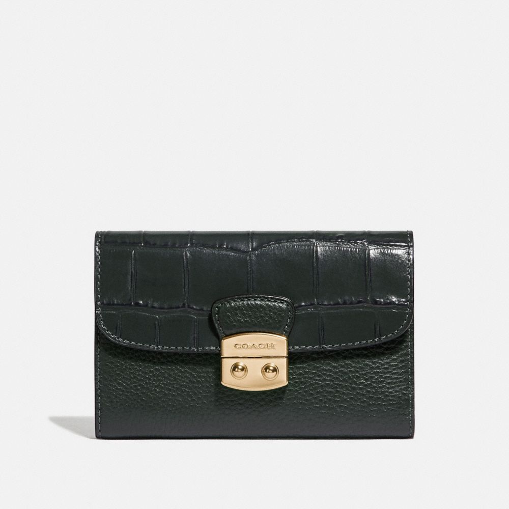 COACH F66629 MEDIUM ENVELOPE WALLET IVY/IMITATION-GOLD