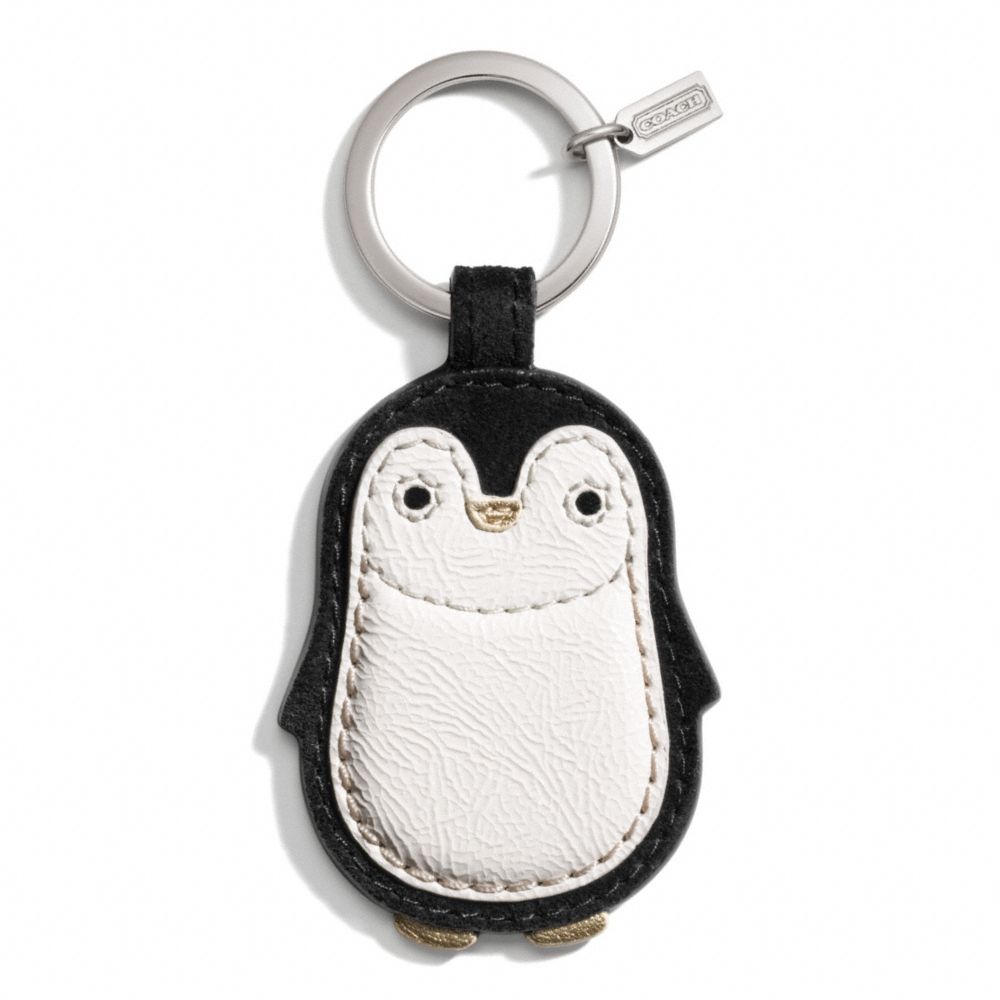 COACH F66659 Penguin Motif Key Ring 