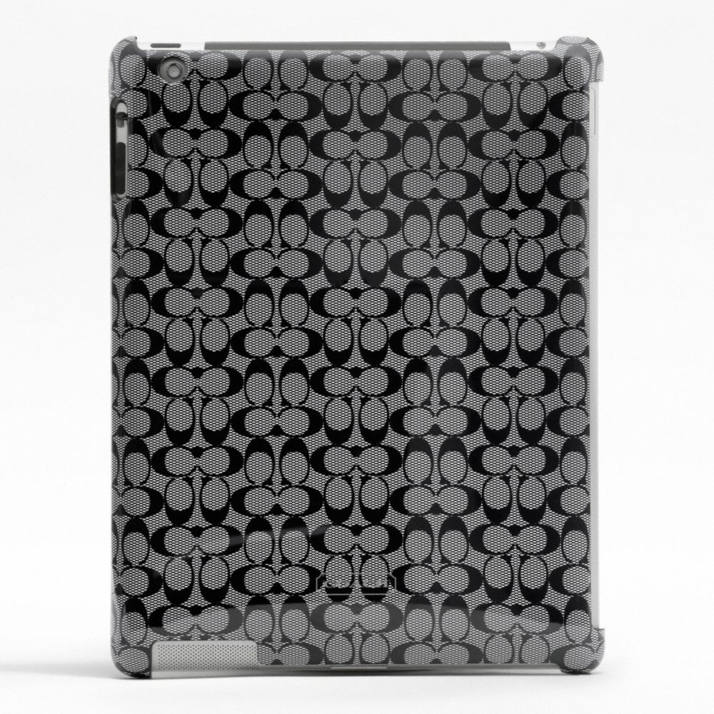 COACH f66676 SIGNATURE MOLDED IPAD CASE 