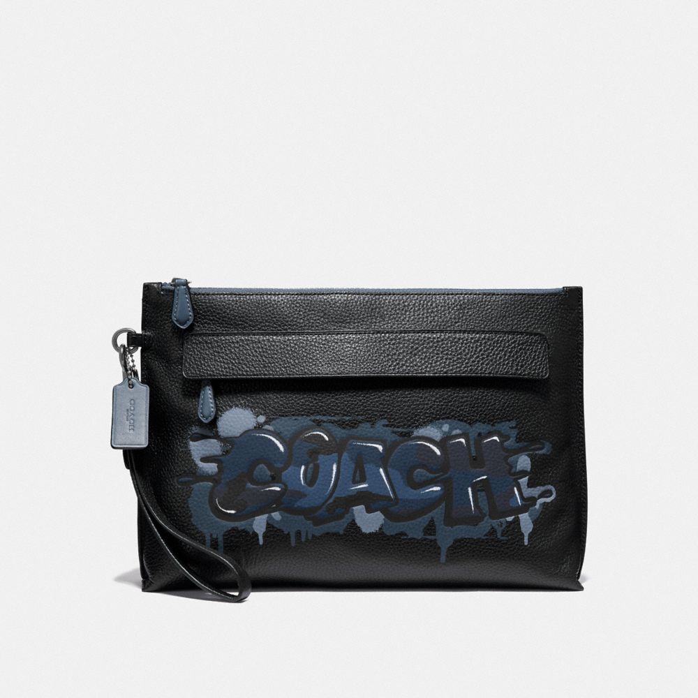 coach carryall pouch