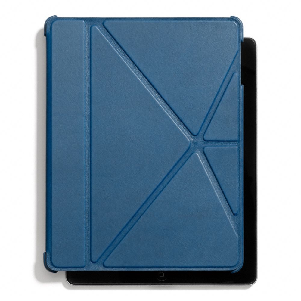 COACH f66725 BLEECKER LEATHER IPAD 4 CASE 