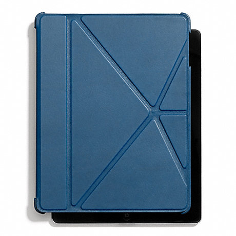 COACH F66725 BLEECKER LEATHER IPAD 4 CASE ONE-COLOR