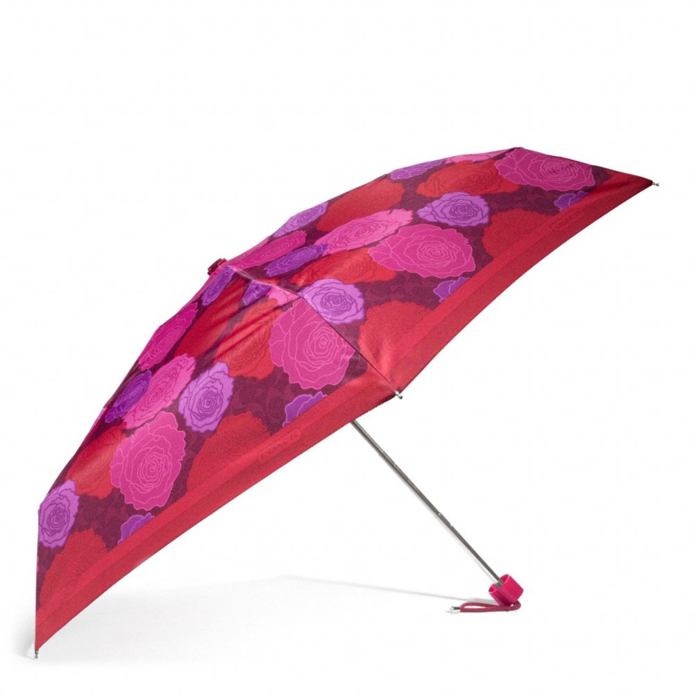 COACH f66789 CAMPBELL FLORAL PRINT MINI UMBRELLA 