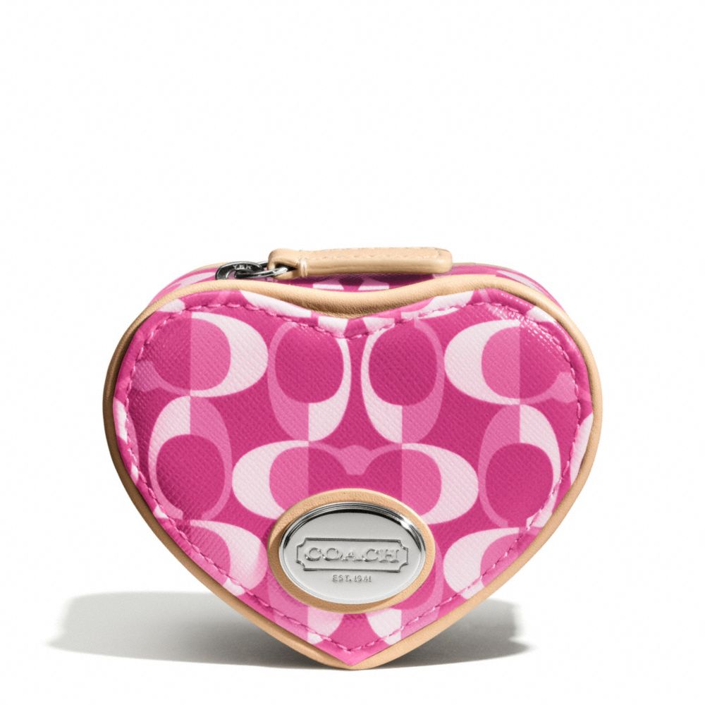 COACH PEYTON DREAM C HEART JEWELRY POUCH - ONE COLOR - F66798