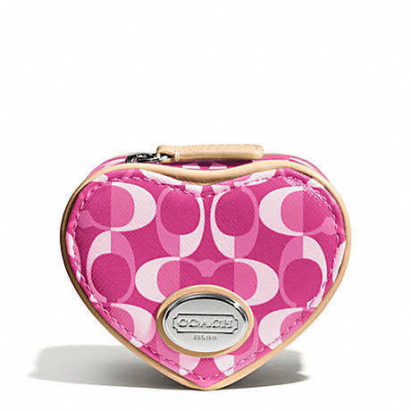 COACH F66798 PEYTON DREAM C HEART JEWELRY POUCH ONE-COLOR