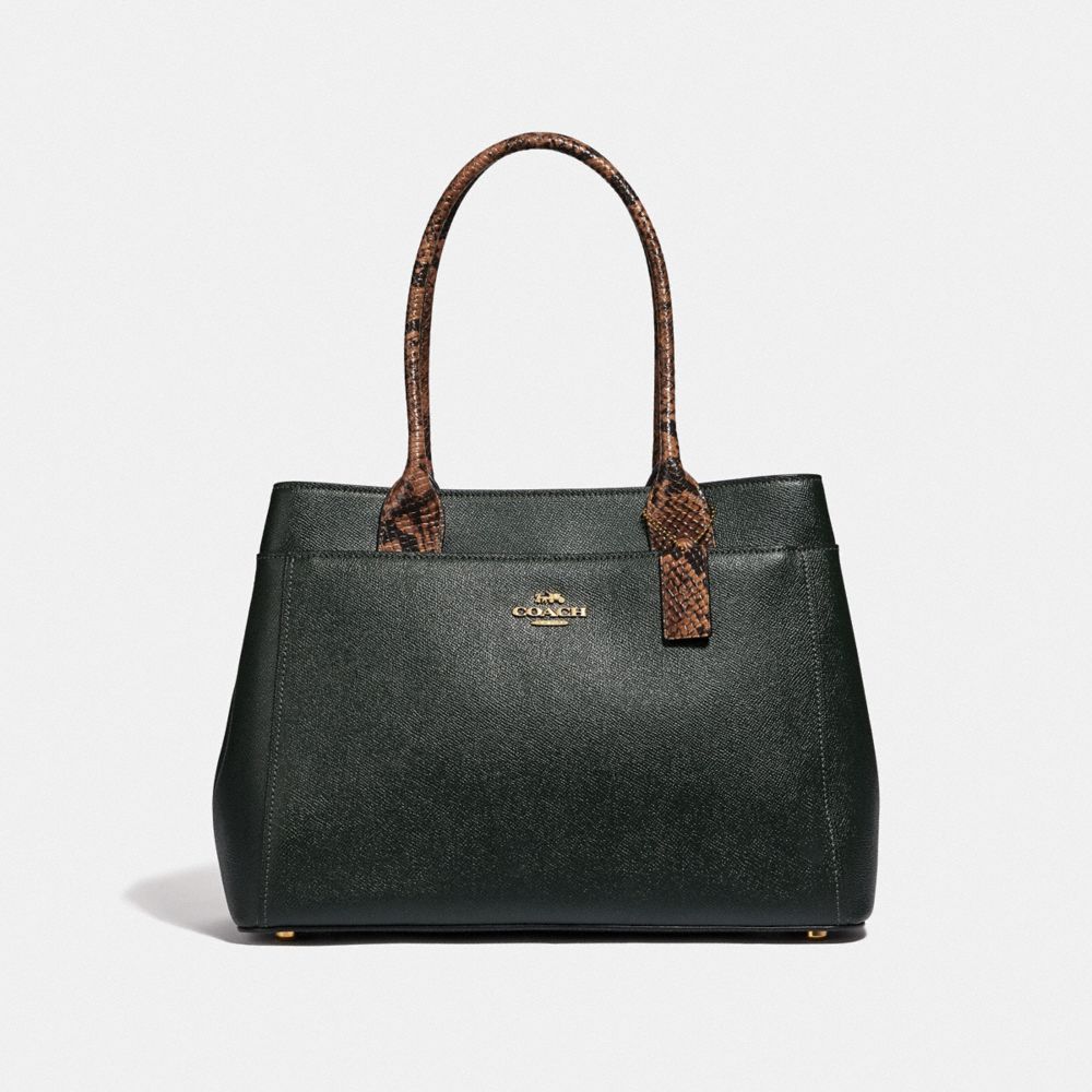 CASEY TOTE - F66888 - IVY/IMITATION GOLD