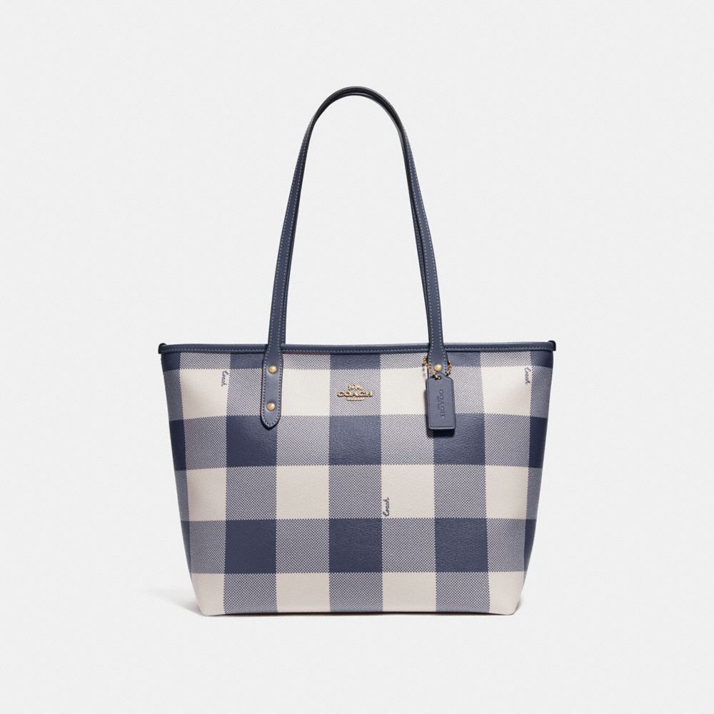 coach plaid handbags