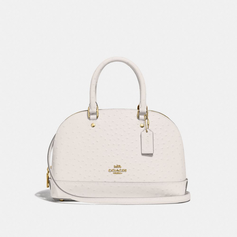 MINI SIERRA SATCHEL - CHALK/LIGHT GOLD - COACH F66932