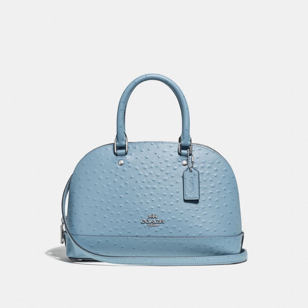 COACH F66932 Mini Sierra Satchel CORNFLOWER/SILVER