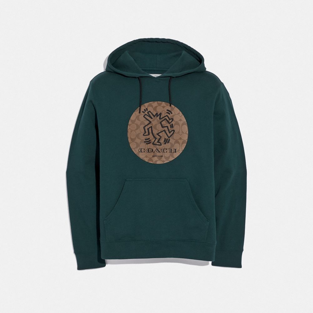 KEITH HARING HOODIE - HOLLY - COACH F67012