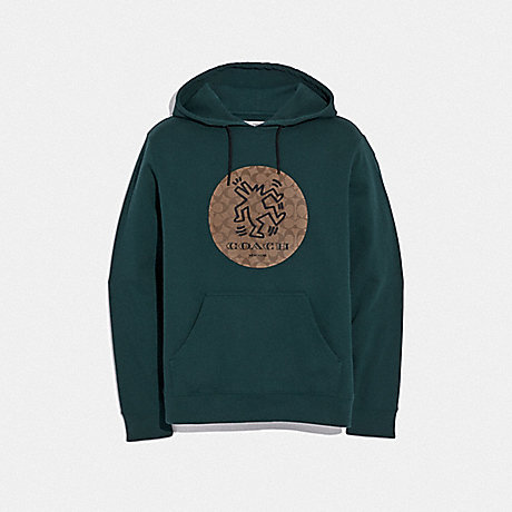 COACH KEITH HARING HOODIE - HOLLY - F67012