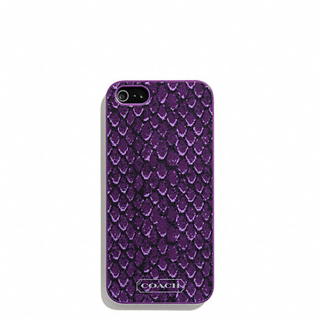 COACH TAYLOR SNAKE PRINT IPHONE 5 CASE -  - f67057
