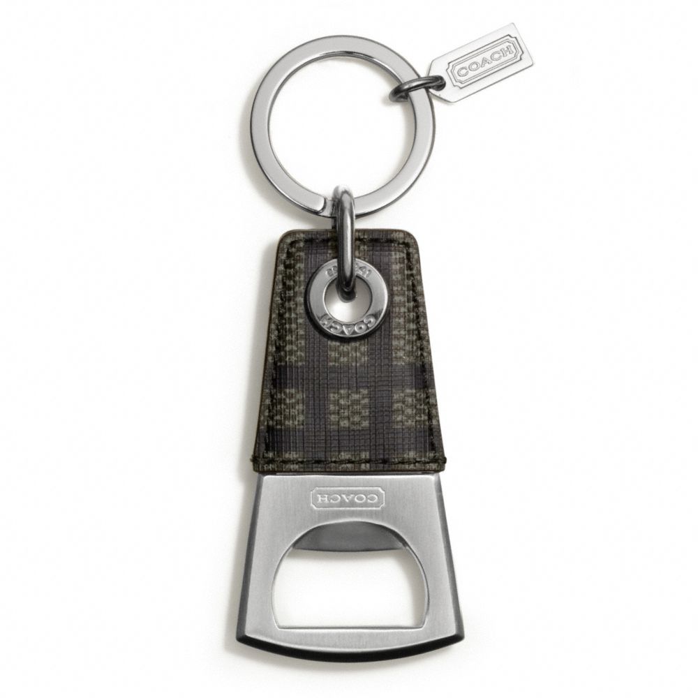 TATTERSALL BOTTLE OPENER KEY RING - f67097 - F67097SGYMC