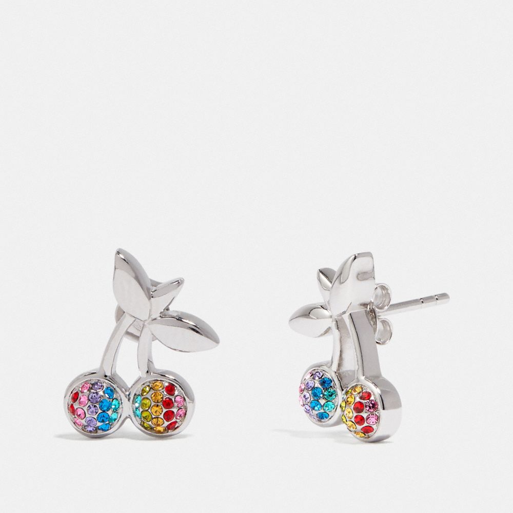 CHERRY EARRINGS - MULTI/SILVER - COACH F67102