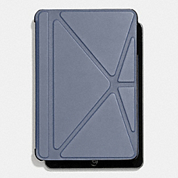 BLEECKER ORIGAMI IPAD MINI CASE IN LEATHER - FROST BLUE - COACH F67156