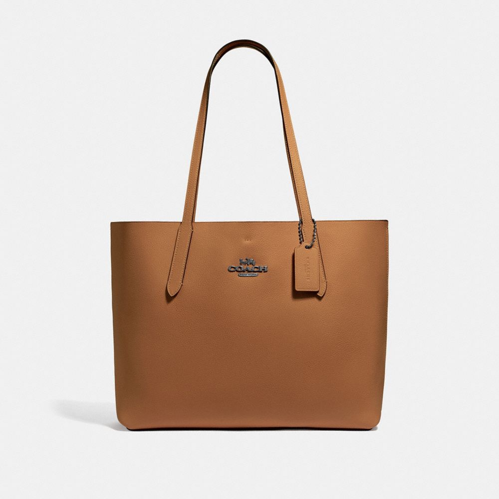 SMALL HUDSON TOTE - LIGHT SADDLE - COACH F67253