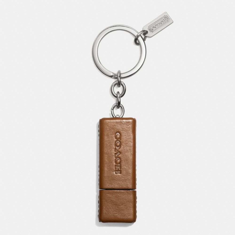 BLEECKER LEATHER USB DRIVE - FAWN - COACH F67257