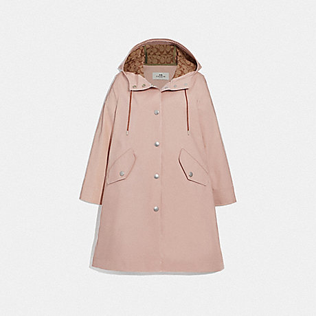 COACH F67459 RAINCOAT WITH SIGNATURE LINING ORCHID