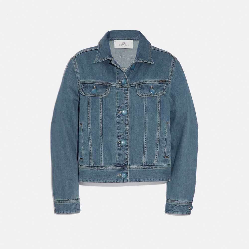 COACH F67483 Signature Everyday Denim Jacket DENIM