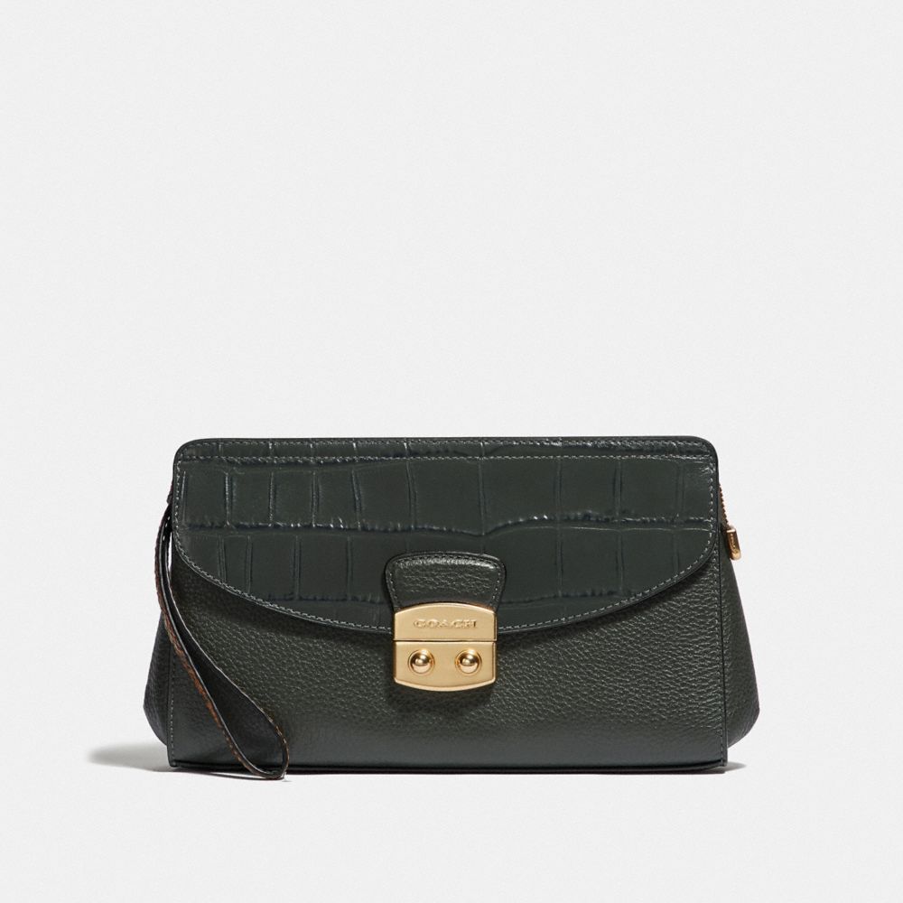 COACH F67497 - FLAP CLUTCH IVY/IMITATION GOLD