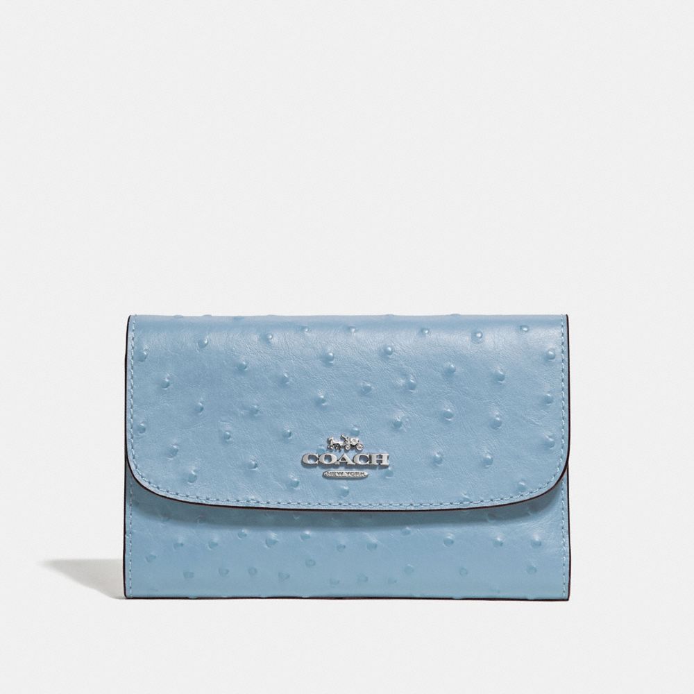 COACH F67594 Medium Envelope Wallet CORNFLOWER/SILVER
