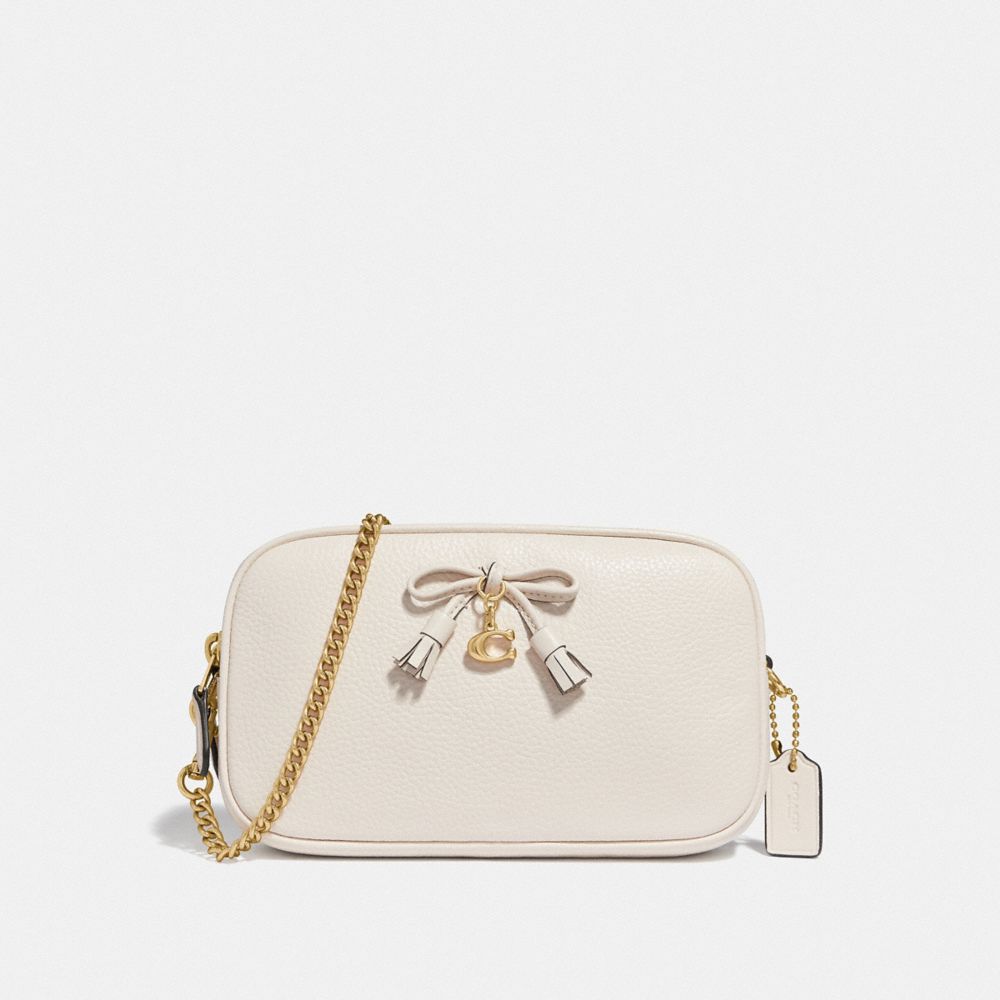 CROSSBODY POUCH - CHALK/LIGHT GOLD - COACH F67694