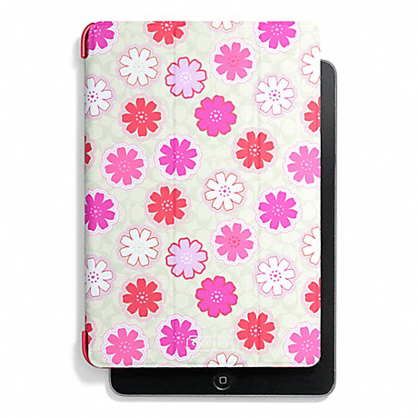COACH F67812 FLORAL PRINT TRIFOLD IPAD CASE ONE-COLOR