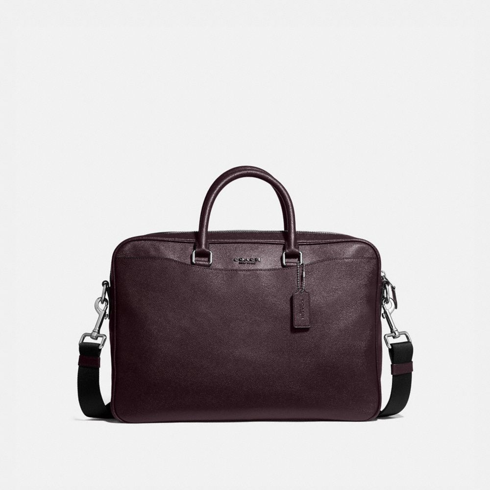 COACH BECKETT SLIM BRIEF - NI/OXBLOOD - F68030