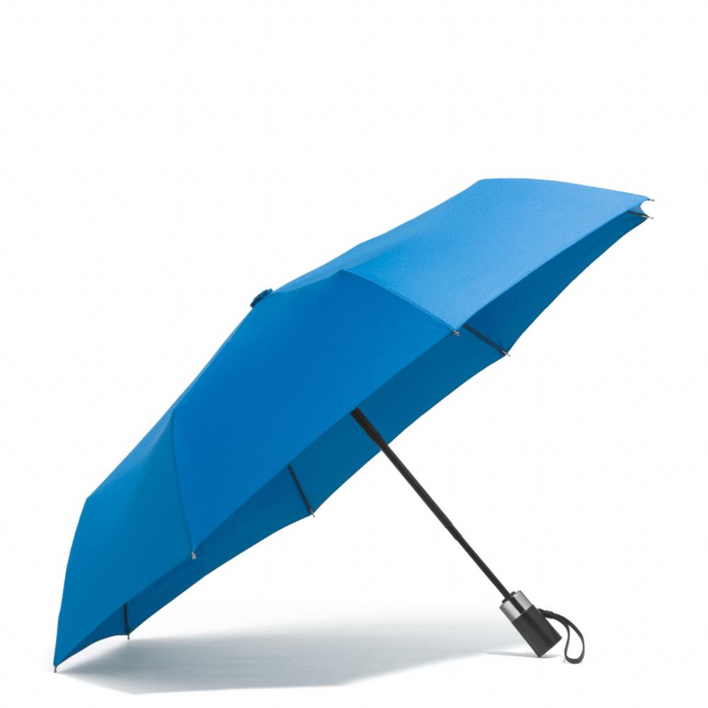 COACH F68036 Heritage Signature Retractable Umbrella 