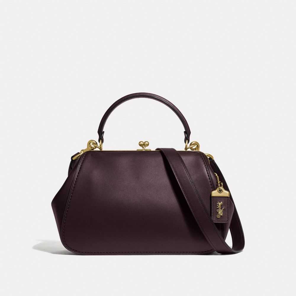 COACH F68136 - FRAME BAG B4/OXBLOOD