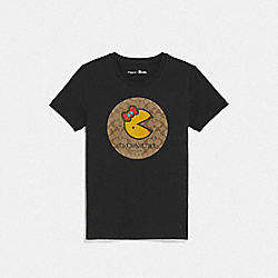 COACH F68783 Ms. Pac-man T-shirt BLACK