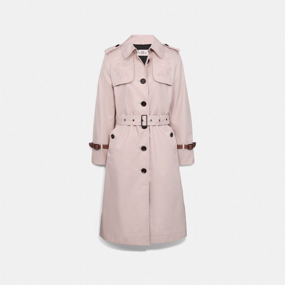 EMBROIDERED TRENCH - QUARTZ - COACH F68784