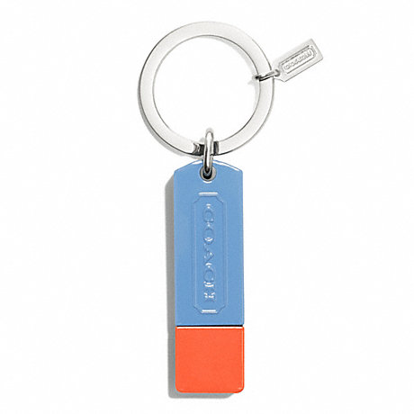 COACH F69036 COLORBLOCK 8GB USB KEY RING ONE-COLOR