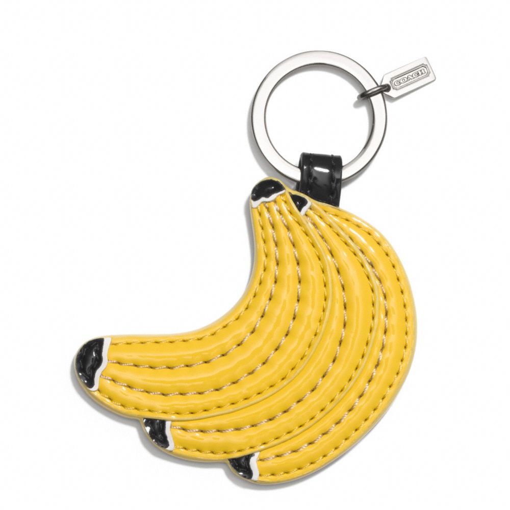 COACH f69543 BANANA KEY CHAIN 