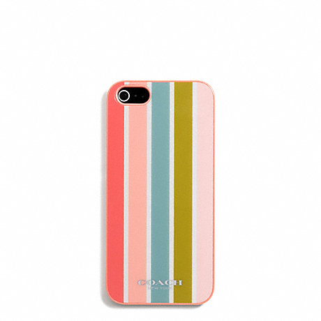 COACH F69731 PEYTON MULTISTRIPE MOLDED IPHONE 5 CASE ONE-COLOR