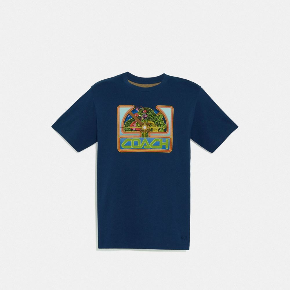 COACH F69748 - ATARI T-SHIRT NAVY