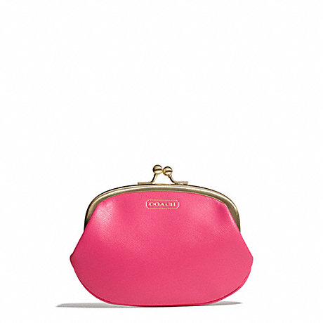 COACH f69920 DARCY COIN PURSE IN LEATHER 
