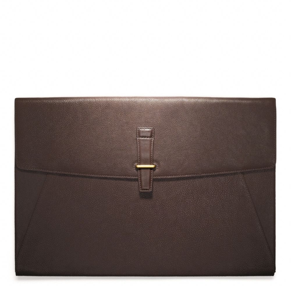 CROSBY LEATHER PORTFOLIO COACH F70479