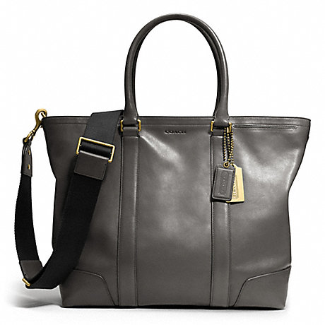 COACH f70600 BLEECKER LEATHER BUSINESS TOTE 