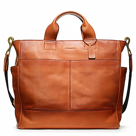 COACH BLEECKER LEATHER UTILITY TOTE -  - f70721