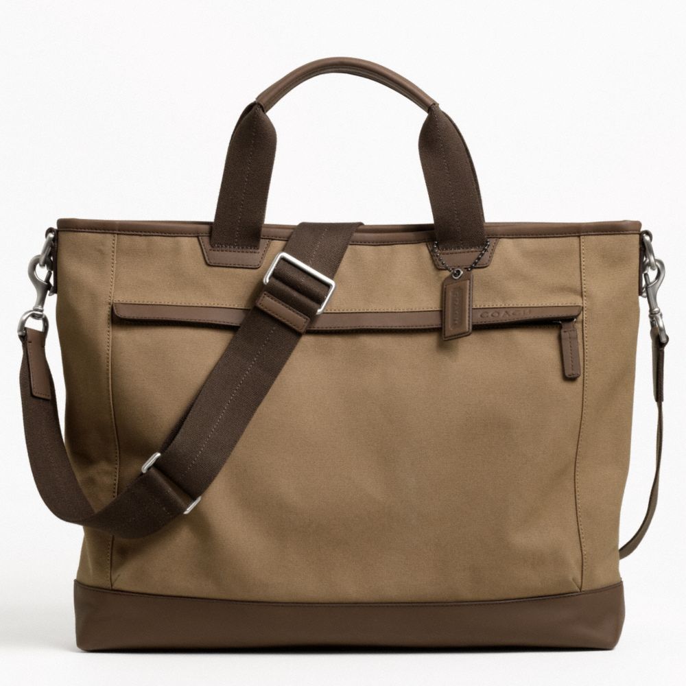 COACH f70828 CAMDEN CANVAS SUPPLY BAG 