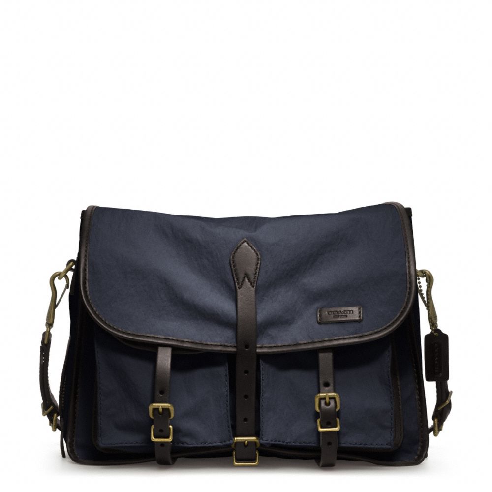 COACH F70854 Bleecker Tough Canvas Messenger 